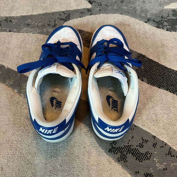 Kentucky Blue Nike Dunks Low Top - Picture 3 of 7